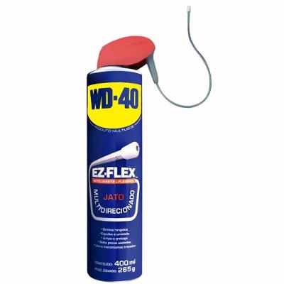 Óleo Lubrificante EZ Flex Multiuso Aplicador Multidirecionável Aerosol 400ML WD40