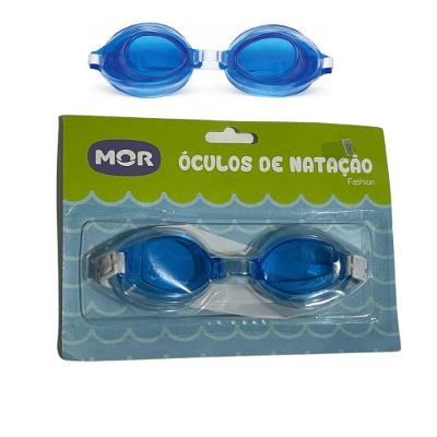 Óculos de Natação Infantil Fashion Tiras Reguláveis Azul Mor