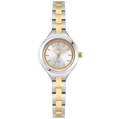 Relógio Feminino Mini Technos 2035NFA-1K Analógico Aço Inox Bicolor
