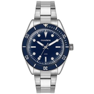 Relógio Masculino 33038G0MVNE2 Analógico Aço Inox Prata Mondaine