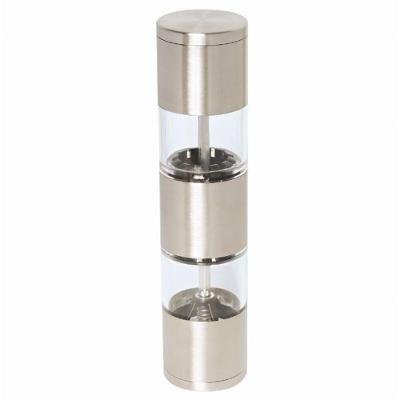Moedor Duplo Sal E Pimenta Inox Manual 19,5 Cm Mimo Style
