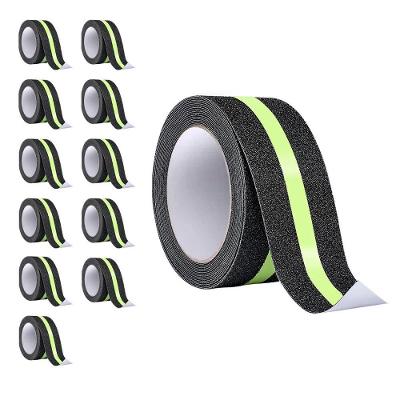 Kit 11 Fitas Antiderrapantes Adesivas Refletivas 5M Preto SU-NOSA1 AB Mídia