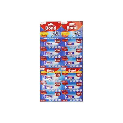 Cola Instantânea Western 3g 12 Unidades Adesivo Universal Azul