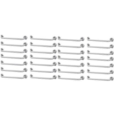 Kit 24 Barras de Apoio Banheiro 60cm Inox 150kg Acessibilidade AB Mídia