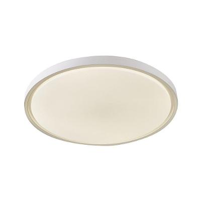 Plafon de Embutir LED Liny 90047 Redondo Dimerizável Branco Bivolt Nordecor Iluminação