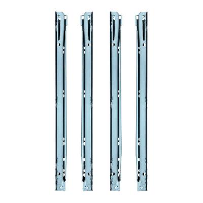 Kit Corrediça Metálica Simples Gaveta Teclado 35cm Moblis Móveis
