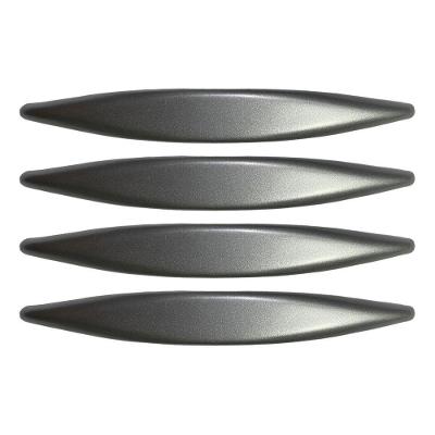 Kit 4 Puxadores Moblis Móveis para Armário Balcão Gabinete Plástico 14,2CM