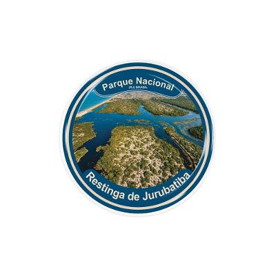 Adesivo Resinado AR-654 Parque Nacional Restinga Jurubatiba 3D Alto Relevo Teu Adesivo