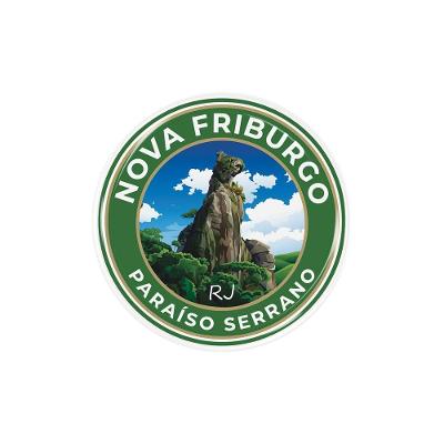Adesivo Resinado Nova Friburgo RJ Serrano 3D Alto Relevo Teu Adesivo