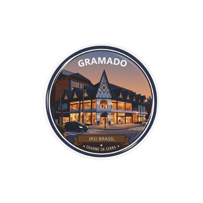 Adesivo Gramado RS Relevo 3D Premium PVC Resinado Teu Adesivo