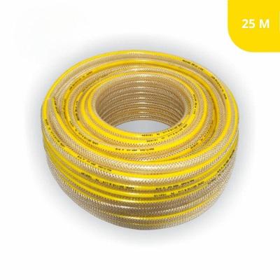 Mangueira Multiuso 3-8'' 3,0mm Rolo 25 Mts PVC e Poliéster Gitel