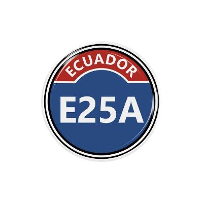 Adesivo Resinado Ecuador E25a Alto Relevo 3D Premium Brilhante Teu Adesivo