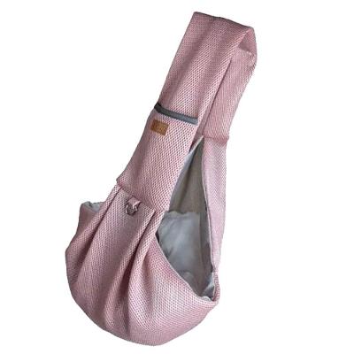 Bolsa de Transporte Pet Braslu BSL3907 Sling Rosa Poliéster Tamanho Único