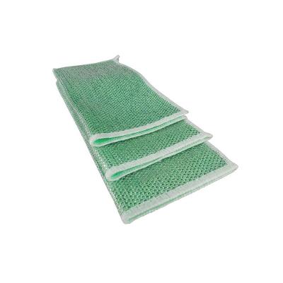 Kit 3 Panos Multiuso Aramado BSL3865 Microfibra Cozinha Verde Braslu