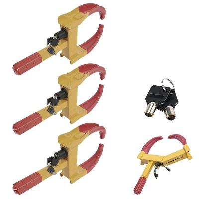 Kit 3 Travas de Pneu BSL3898 Bloqueador de Roda Antifurto Carro Moto Braslu