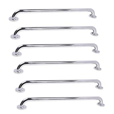 Kit 6 Barras de Apoio BSL3420 80cm Aço Inox Acessibilidade Inox BSL