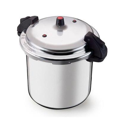 Panela de Pressao Fechamento Externo Profissional 24L Cinza com Alca Antitermica Aluminio Nacional
