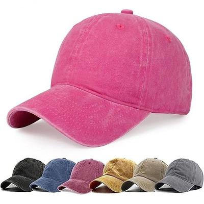 Boné Aba Curva Sarja Vintage Estonado Tamanho Único Pink Unissex