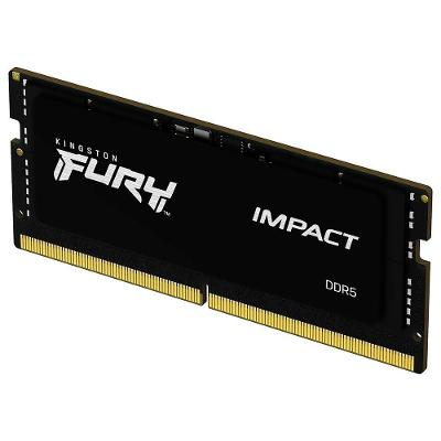 Memória RAM Notebook Fury Impact DDR5 8GB 4800MHz CL38 Preto Kingston