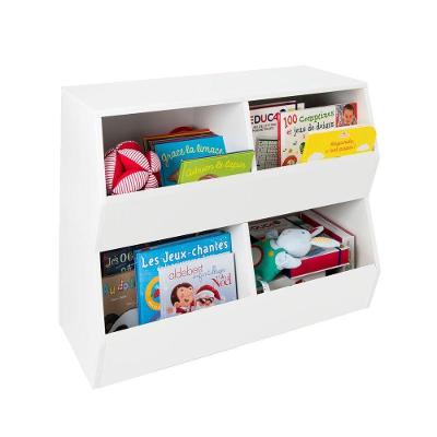 Organizador Infantil Yasmin 100% MDF 15mm 95x65x40cm Woodcore