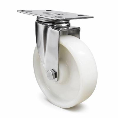 Rodízio Industrial Giratório Inox 5 Polegadas 170kg Master Roll