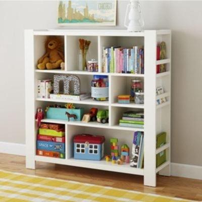 Estante Organizadora Catarina Porta Livros MDF 100CM Branco Woodcore