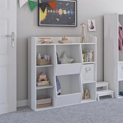 Organizador de Brinquedos Vicente 2 Portas 4 Gavetas MDF 106CM