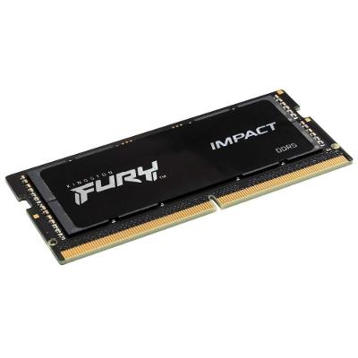 Memória RAM Notebook Fury Impact DDR5 16GB 5600MHz CL40 Preto Kingston