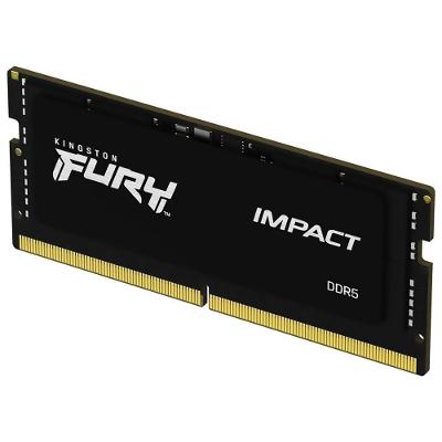 Memória RAM Notebook Kingston Fury Impact DDR5 32GB 5600MHz Preto