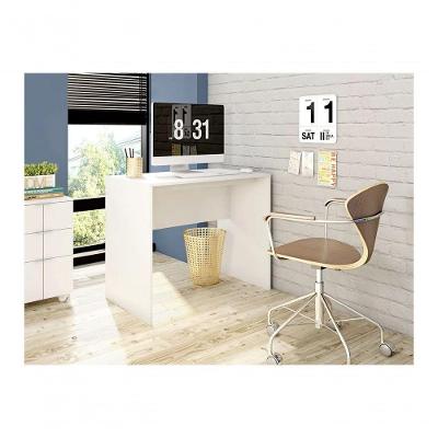 Mesa Escrivaninha Retangular Débora 90 MDF 90CM Branco Woodcore