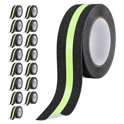 Kit 15 Fitas Antiderrapantes 5M Refletivas para Escadas Preto Mundo LGBT