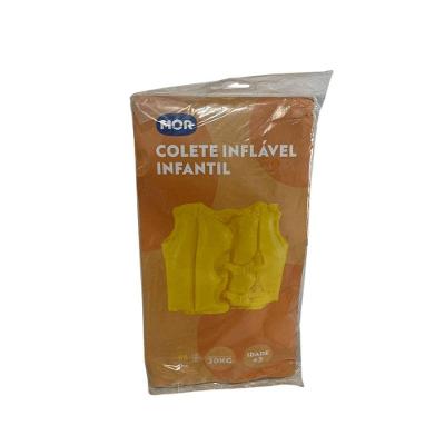 Colete Inflável Infantil PVC Até 30kg a Partir de 3 Anos Mor