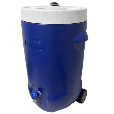 Cooler Térmico ICE 20L Rodas Torneira Polipropileno Azul Mor
