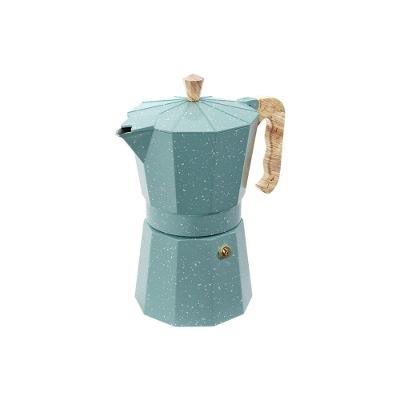 Cafeteira Italiana Verona 6 Xícaras em Alumínio Verde Brinox