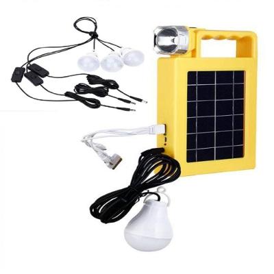 Kit Painel Solar com Luminária Carregador Power Bank e 3 Lâmpadas Yeet