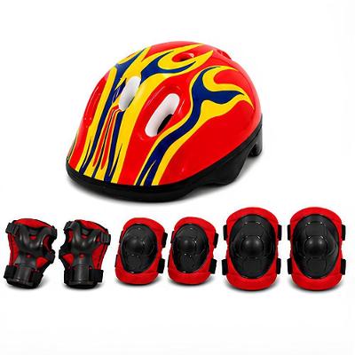 Kit de Proteção Infantil Capacete Joelheira e Cotoveleira Yeet