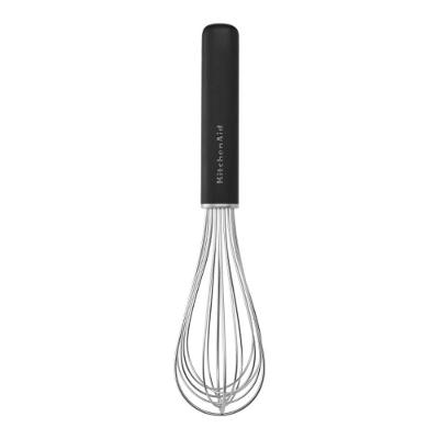 Fouet Batedor de Ovos KHH060OHOBEG Aço Inox Cabo Ergonômico Cozinha Preto Kitchenaid