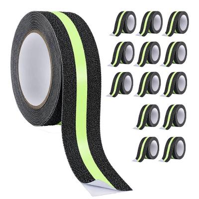 Kit 13 Fitas Antiderrapantes SU-NOSA1 5M Refletiva Preta Leva Pra Malhar