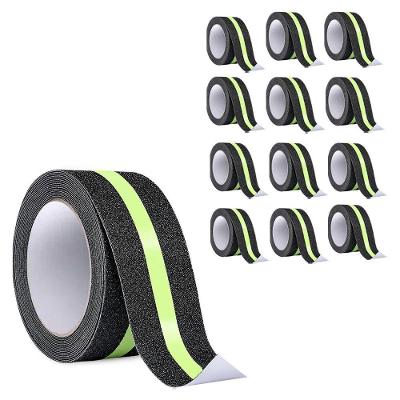 Kit 12 Fitas Antiderrapantes SU-NOSA1 Refletiva 5M Preta Mundo LGBT