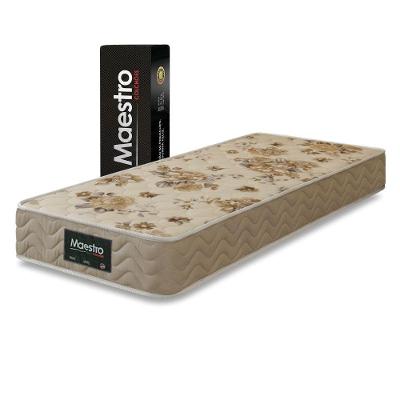 Colchão Solteiro Espuma D33 Ortopédico Antialérgico 78x188CM Branco Maestro Colchões