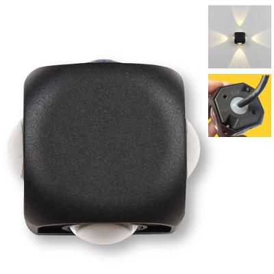 Arandela LED 4W 3000K Branco Quente IP54 Bivolt Clik House
