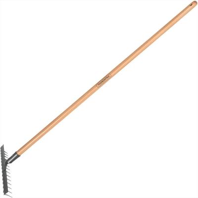 Ancinho 14 Dentes Cabo de Madeira 120cm Aço Carbono Tramontina
