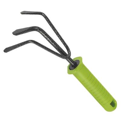 Ancinho Rastelo 3 Dentes 225MM Revestimento Protetor Preto Palisad