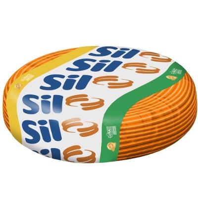 Cabo Elétrico Flexível Flexsil 750V 1mm2 100 Metros Laranja Sil
