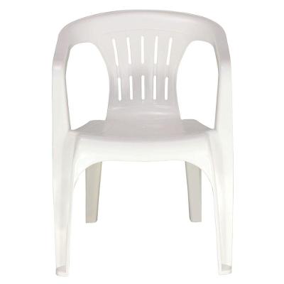Cadeira com Braços Atalaia em Polipropileno Branco Tramontina