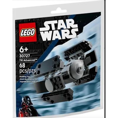 Conjunto de Montar Minimodelo TIE Avançado Star Wars para Exposição com Encaixe Preciso Lego