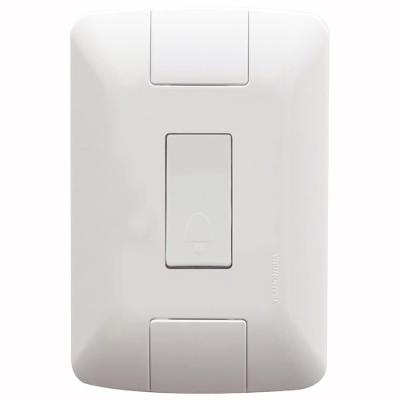 Conjunto Pulsador de Campainha 4x2 Aria 6A 250V Branco Tramontina