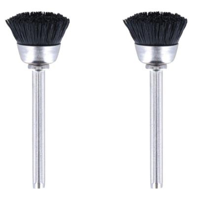 Escova de Cerdas de Nylon 404 13,0mm Limpar e Polir 2 Peças Dremel