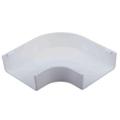 Cotovelo Plano 90 graus  Dexson DXN11043 para Canaleta 20x12mm Instalação Rápida Branco Steck