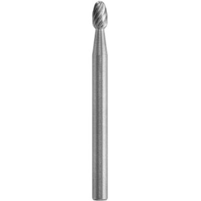 Fresa Escariador de Metal 9906 Ponta Oval 3,2MM Carboneto de Tungstenio Dremel